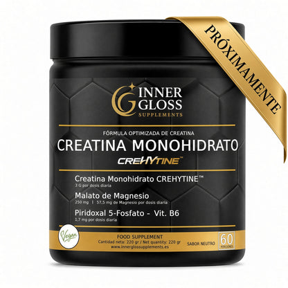 PRÓXIMAMENTE - Creatina Monohidrato CREHYTINE® - 60 dosis
